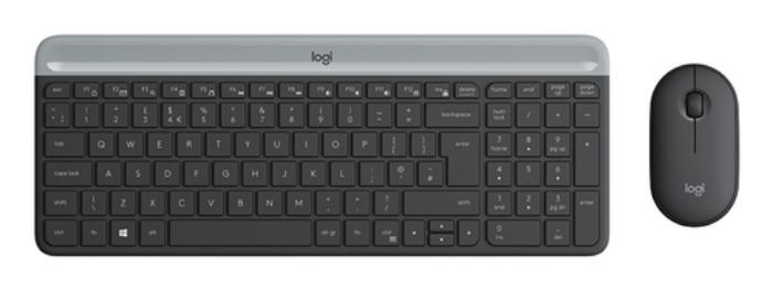 Bild på LOGITECH MK470 SLIM COMBO - GRAPHITE 920-009202