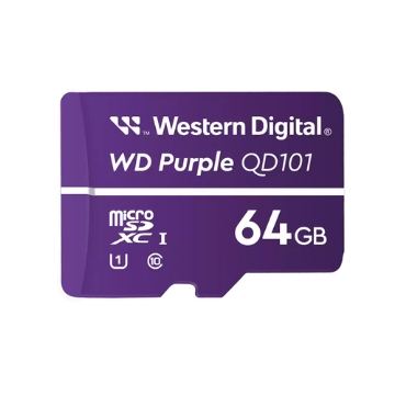 Bild på SANDISK WD PURPLE QD101 MICROSD 64GB WDD064G1P0C-85AEL0