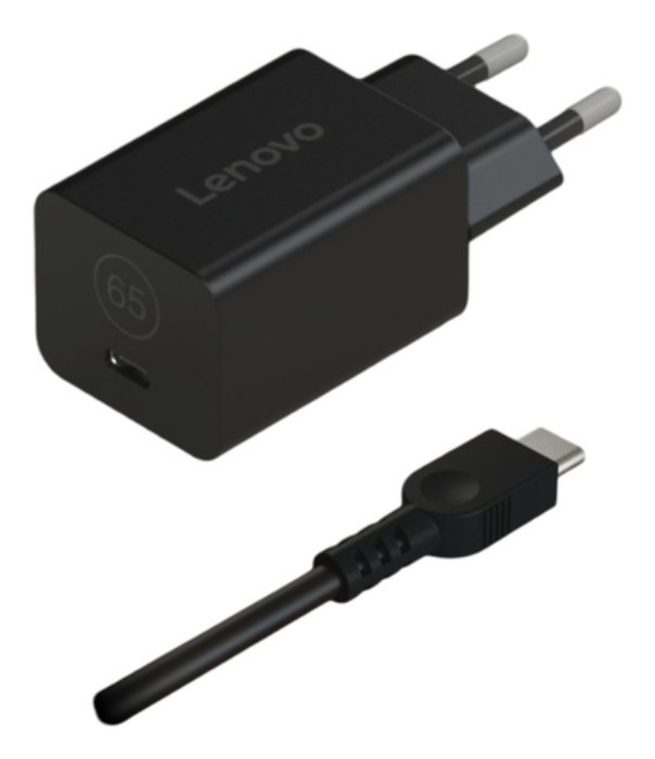Bild på LENOVO LENOVO GAN NANO 65W ADAPTER EU 40AWGN65EU