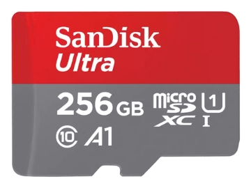 Bild på SANDISK SANDISK ULTRA MICROSDXC 256GB + SDSQUAC-256G-GN6MA