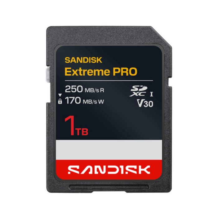 Bild på SANDISK EXTREME PRO SD UHS-I 1TB SD SDSDXXJ-1T00-GSCIN