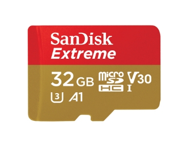 Bild på SANDISK EXTREME MICROSDHC 32GB SDSQXAF-032G-GN6AA