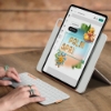 Bild på LOGITECH FLIP FOLIO - PALE GREY-CH-BT 920-013833