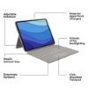 Bild på LOGITECH COMBO TOUCH F.IPADPRO12.9-INCH 920-010222