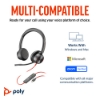 Bild på HP - POLY POLY BW 8225 STEREO USB-C HS 8X223AA