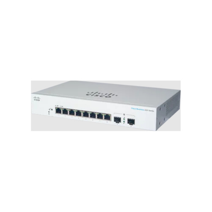 Bild på CISCO CBS220 SMART 8-PORT GE EXT PS CBS220-8T-E-2G-EU