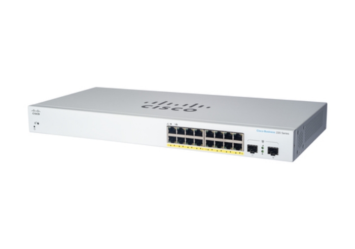 Bild på CISCO CBS220 SMART 16-PORT GE 2X1G CBS220-16T-2G-UK
