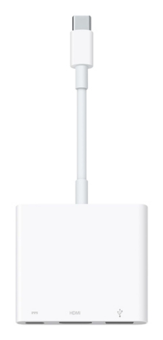 Bild på APPLE ADAPTER USB-C DIGITAL AV MULTIP MW5M3ZM/A