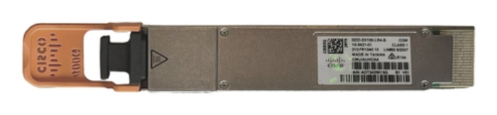 Bild på CISCO QSFP-DD TRANSCEIVER 2X QDD-2X100-LR4-S=
