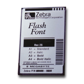 Bild på ZEBRA ZEBRA FONT PACK 77842