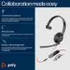 Bild på HP - POLY POLY BW 5210 USB-C HS +Usb-C/A 8X230A6