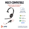 Bild på HP - POLY POLY BW 5210 USB-C HS +Usb-C/A 8X230A6