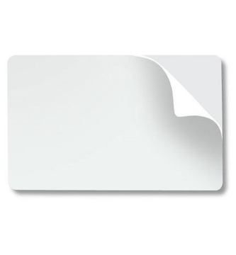 Bild på ZEBRA ZEBRA WHITE PVC CARD FOR USE IN 104524-106