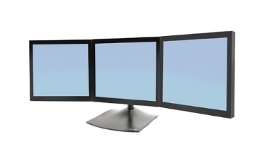 Bild på ERGOTRON TRIPLE MONITOR STAND BLACK 33-323-200