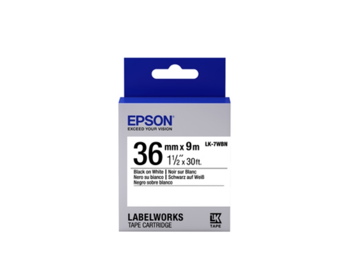 Bild på EPSON TAPE - LK-7WBN STD C53S657006