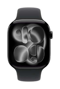 Bild på APPLE 46MM BLACK SPORT BAND - M/L MXM43ZM/A