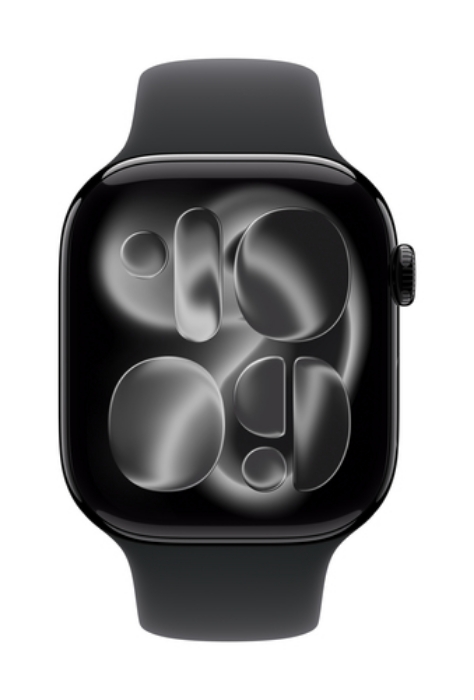 Bild på APPLE 46MM BLACK SPORT BAND - M/L MXM43ZM/A