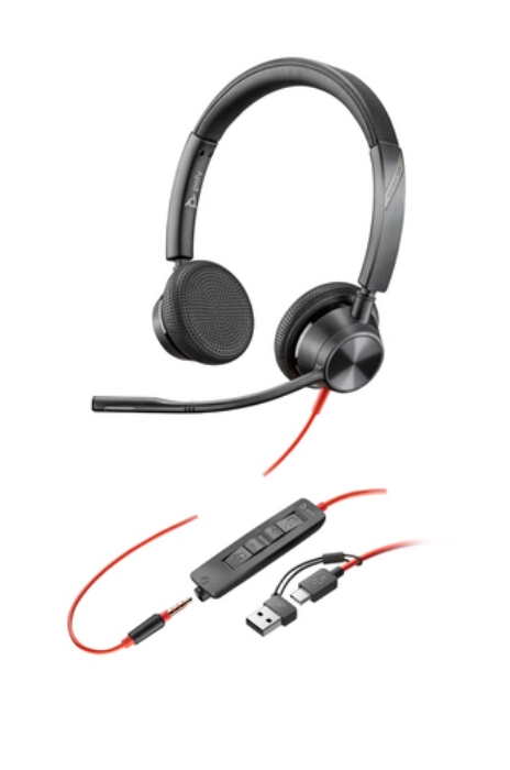 Bild på HP - POLY POLY BW 3325 USB-C HS +3.5Mmp 8X221AA