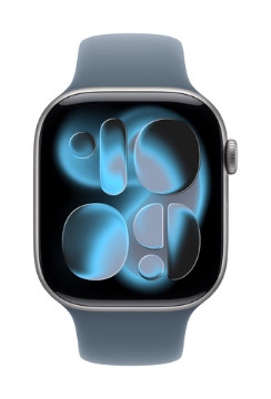 Bild på APPLE 46MM ANCHOR BLUE SPORT BAND - MFGX4ZM/A