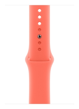 Bild på APPLE 46MM TANGERINE SPORT BAND - S/M MDT54ZM/A