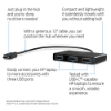 Bild på HP INC. HP USB-C TO USB-A HUB Z6A00AA