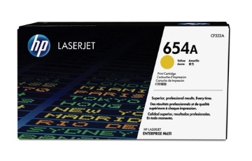 Bild på HP INC. TONER CARTRIDGE 654A YELLOW CF332A